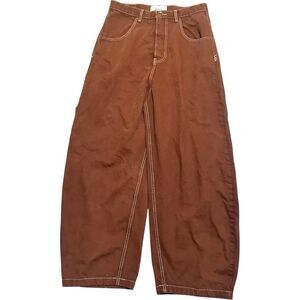 BDG Urban Outfitters Women's Brown Utility Cargo Jeans Size 32 Cacoon Fit Y2K
